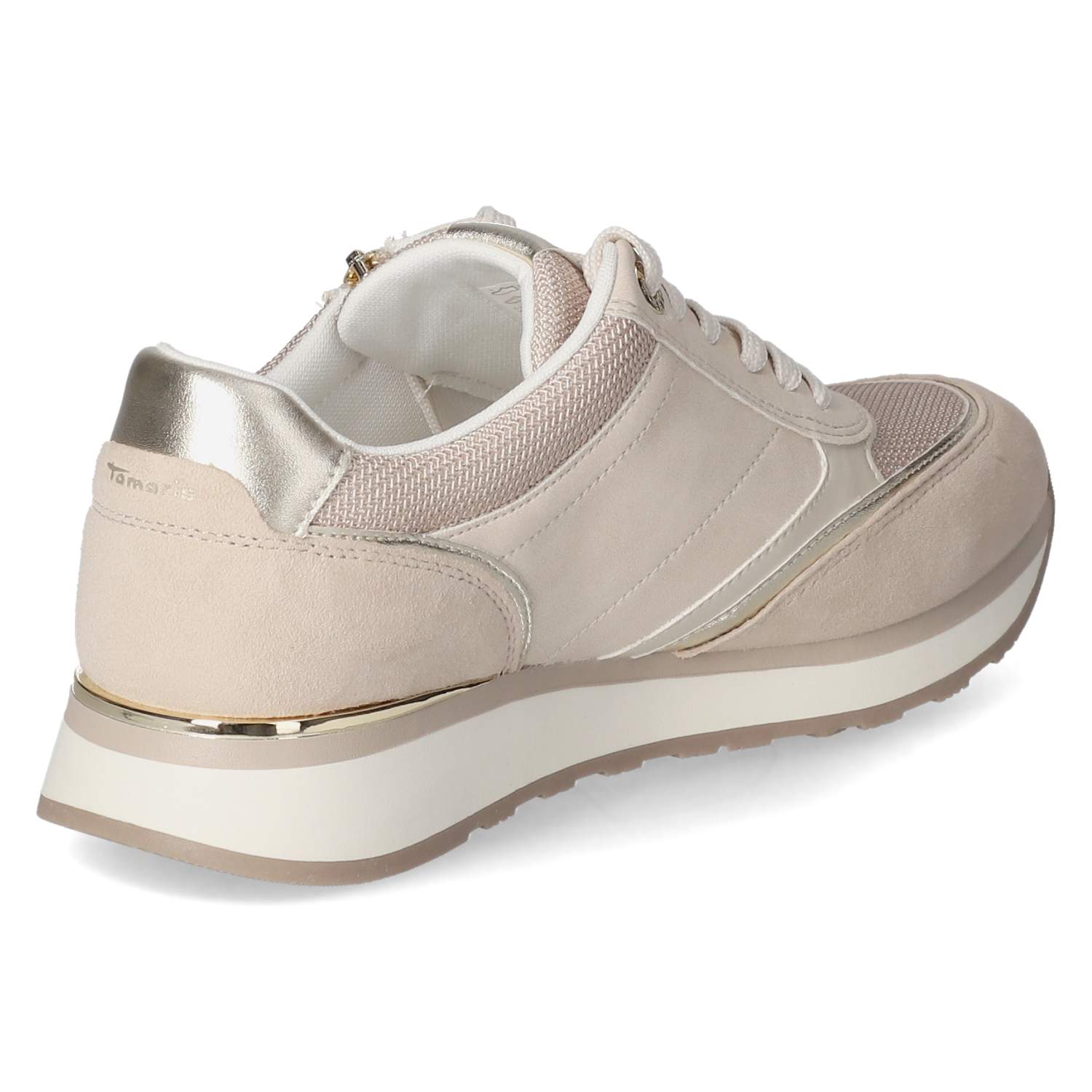 Tamaris Low Sneaker - ivory glam