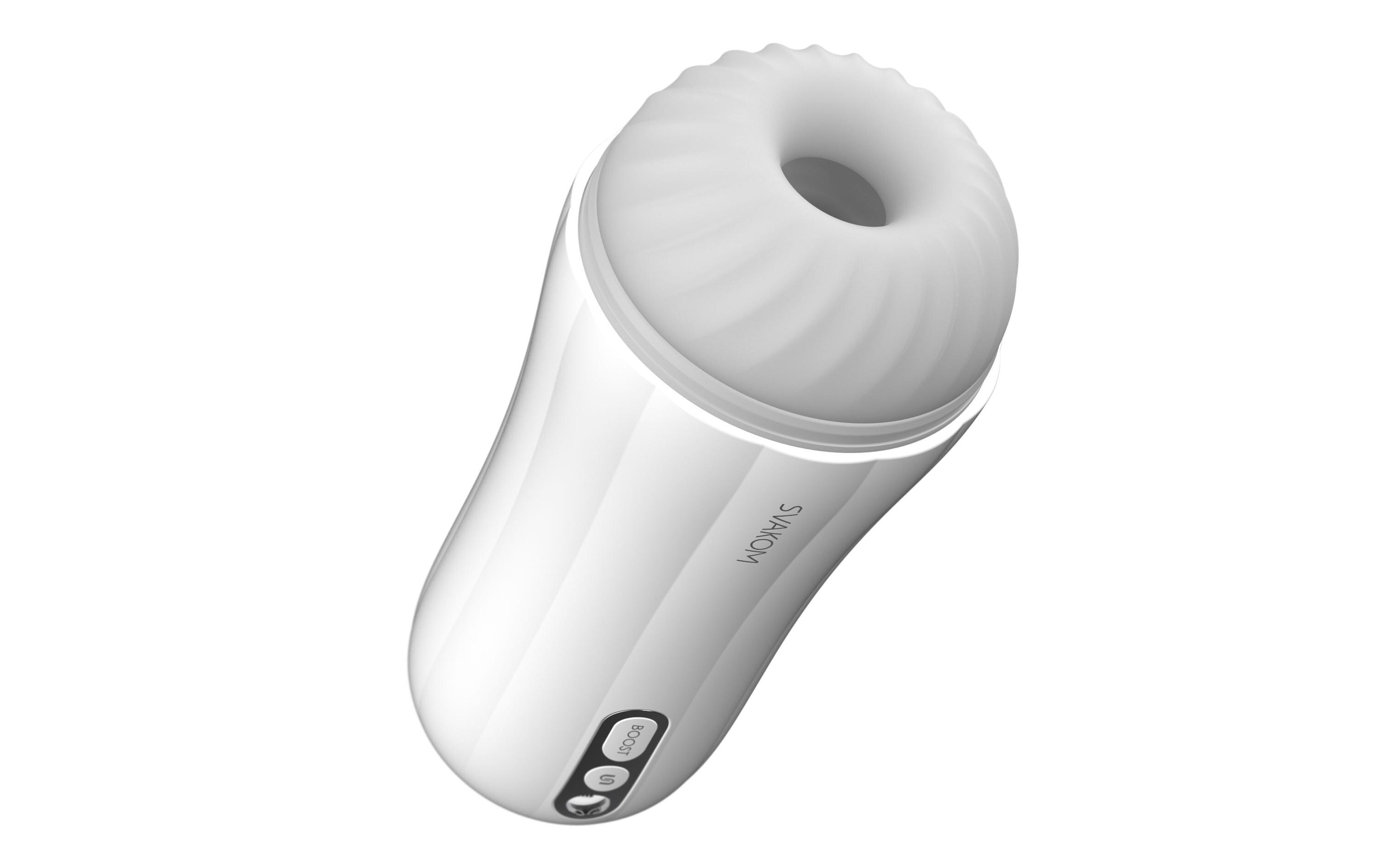 Masturbator Robin WeissHochwertiges Sextoy mit Vibration für Männer