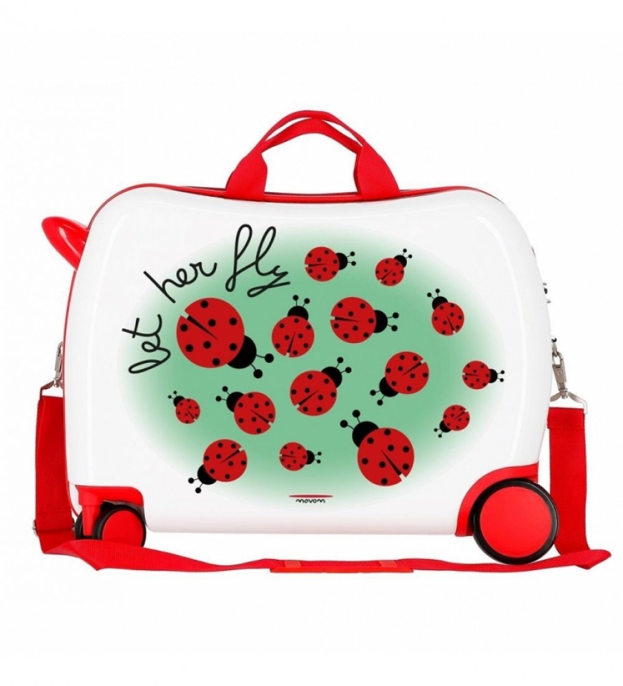 Mala de passeio Movom com 2 rodas multidirecionais - Movom Let Her Fly - 38x50x20cm -