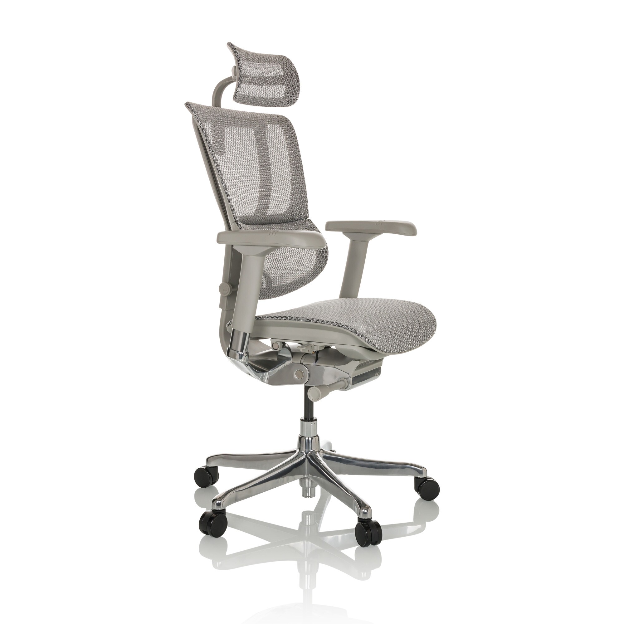 Luxus Chefsessel ERGOHUMAN SLIM G GEN2 Netzstoff mit Armlehnen (höhenverstellbar) hjh OFFICE
