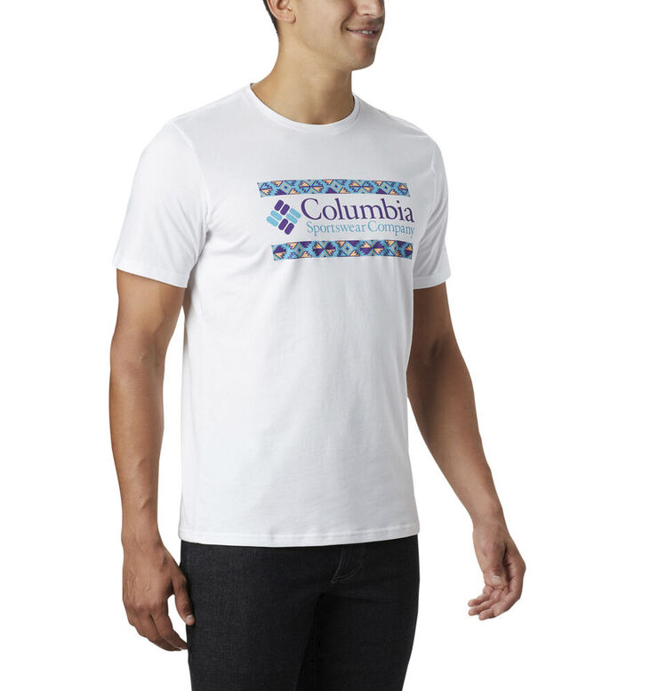 Columbia Rapid Ridge Graphic T Shirt Hvid