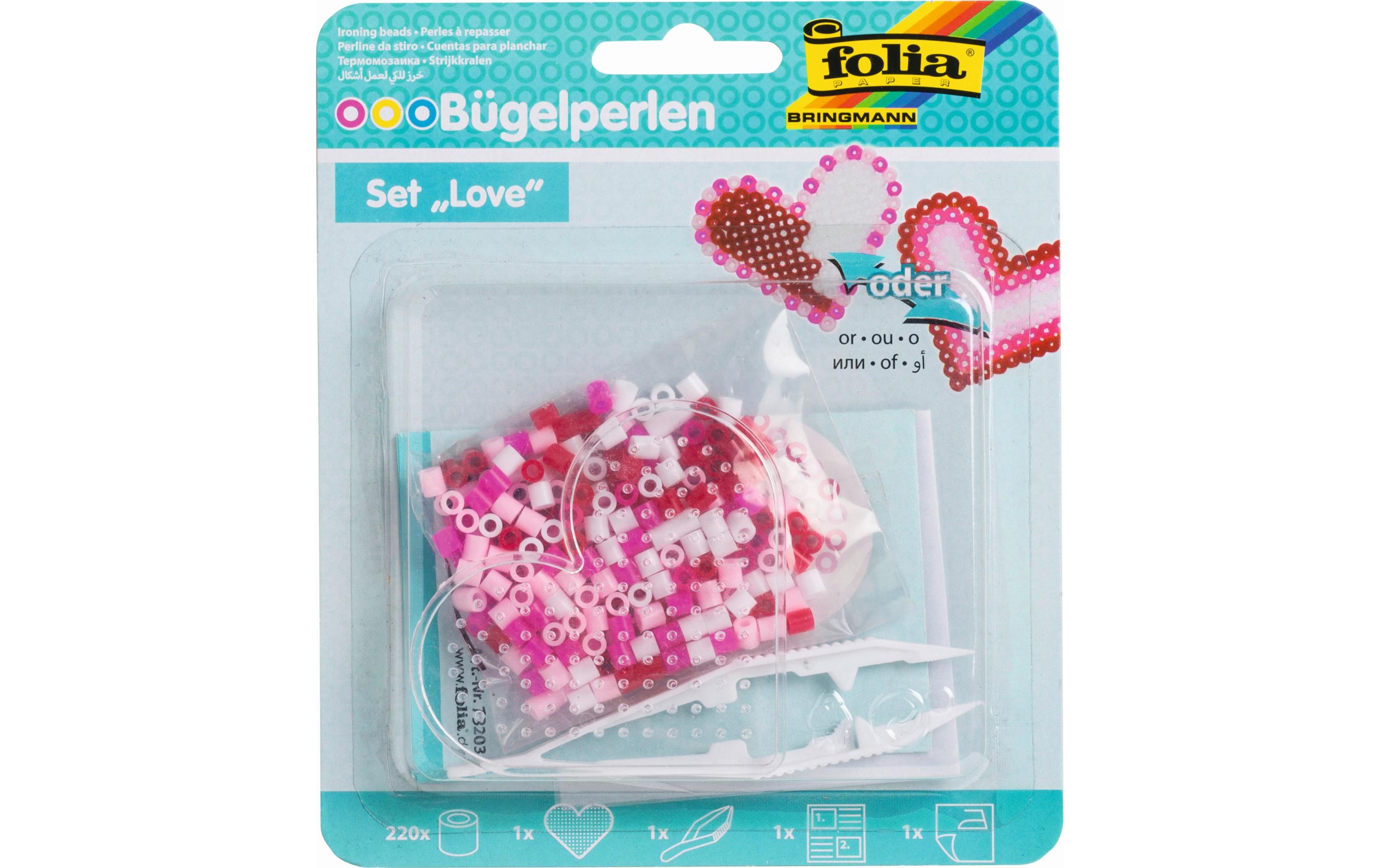 Bügelperlen-Set Love MehrfarbigStarter-Set Bügelperlen