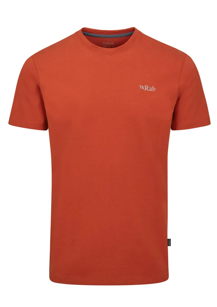 Rab Basecamp 3 Peak Tee Red Clay