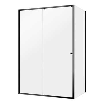 Sealskin schuifdeur met zijwand voor douchecabine Contour zilver hoogglans 120 x 90 x 200 cm