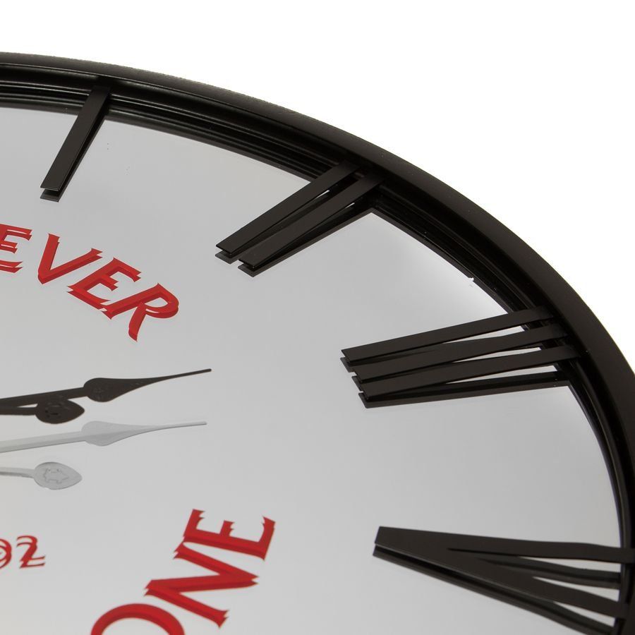 Liverpool Horloge murale YNWA - Gris/Noir/Rouge