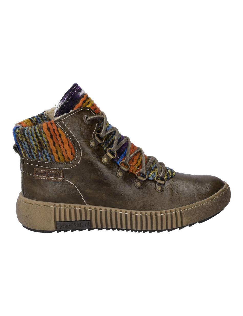 Stiefelette Maren 06, oliv-multi