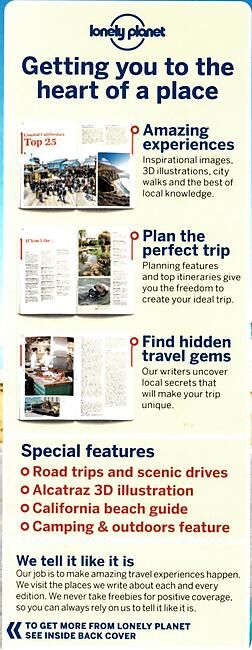 LONELY PLANET - COASTAL CALIFORNIA LONELY PLANET EN ANGLAIS