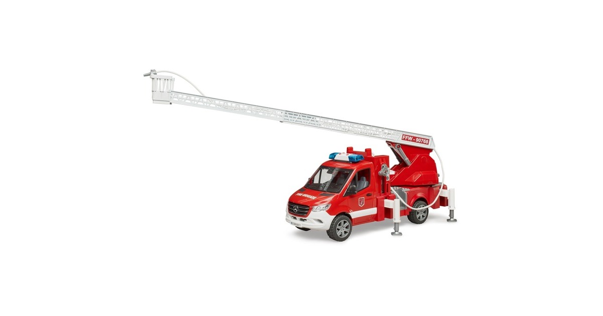 bruderMB Sprinter brandweerwagen met licht en geluid Modelvoertuig  (02673)