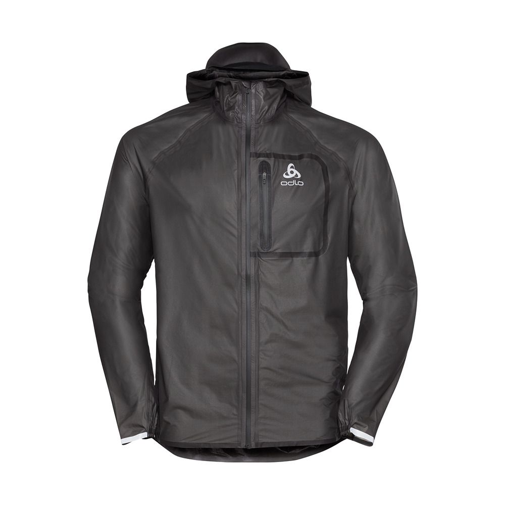 Odlo ZEROWEIGHT DUAL DRY WATERPROOF - Veste Homme black