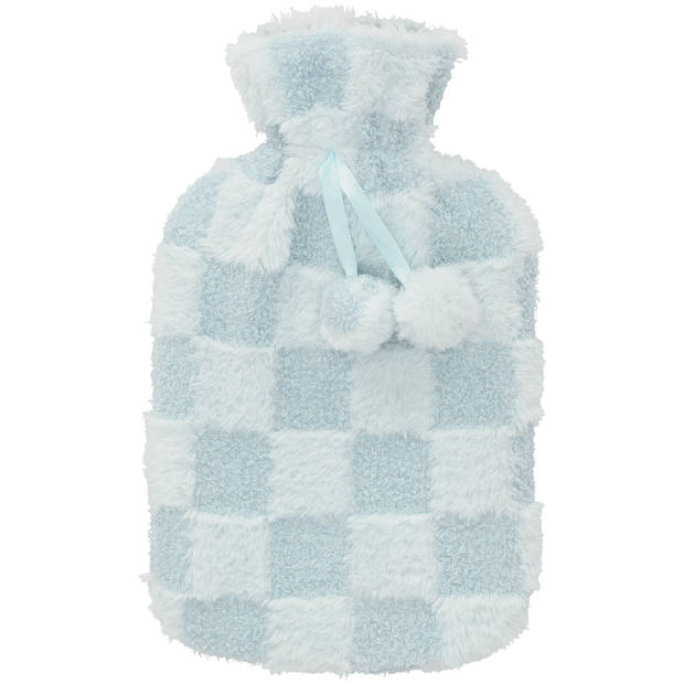 Kruik Checker met hoes - 1,9l liter - blauw