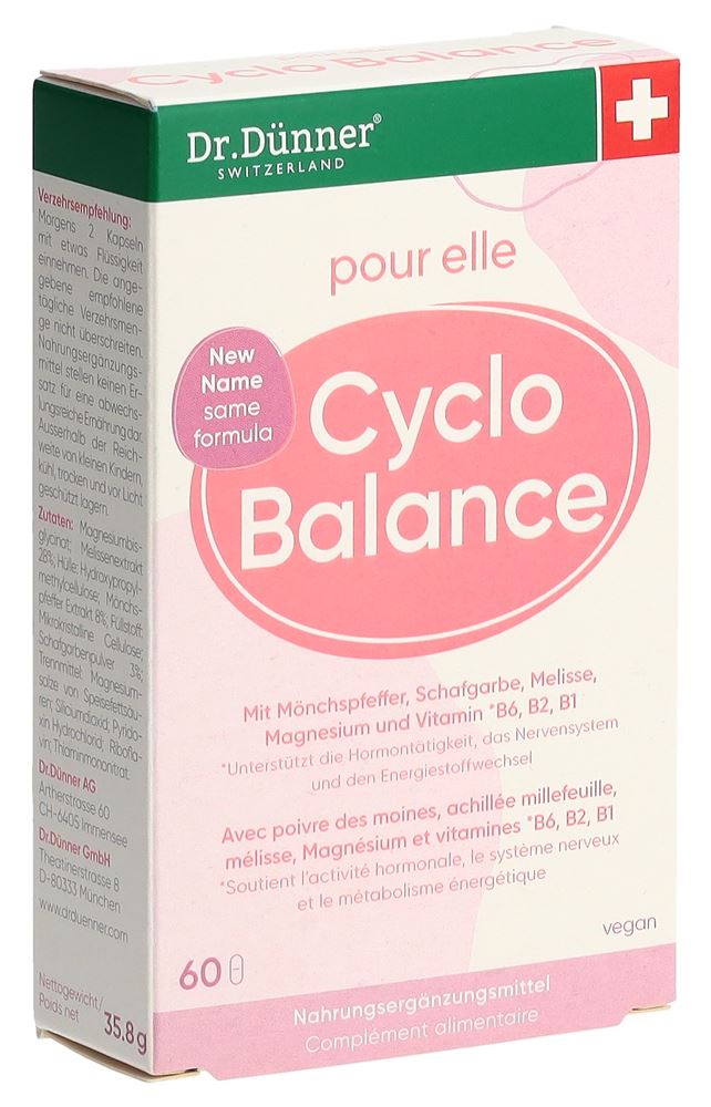 DUENNER Cyclo Balance Kaps Blist 60 Stk