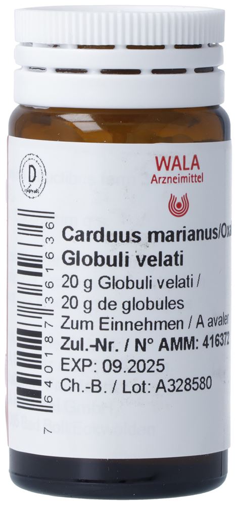 WALA Carduus marianus/Oxalis<br>20 g, Flasche, Globuli