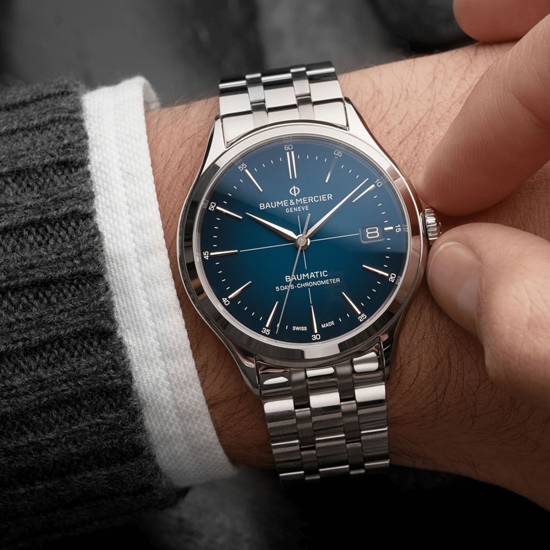 Baume et Mercier Clifton Baumatic 10468 Automatik COSC Ø 40mm