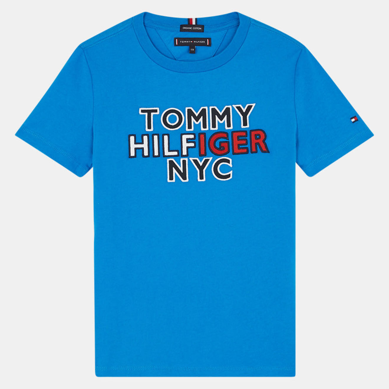 Tommy Hilfiger T-Shirt en Coton tommy new york bleu
