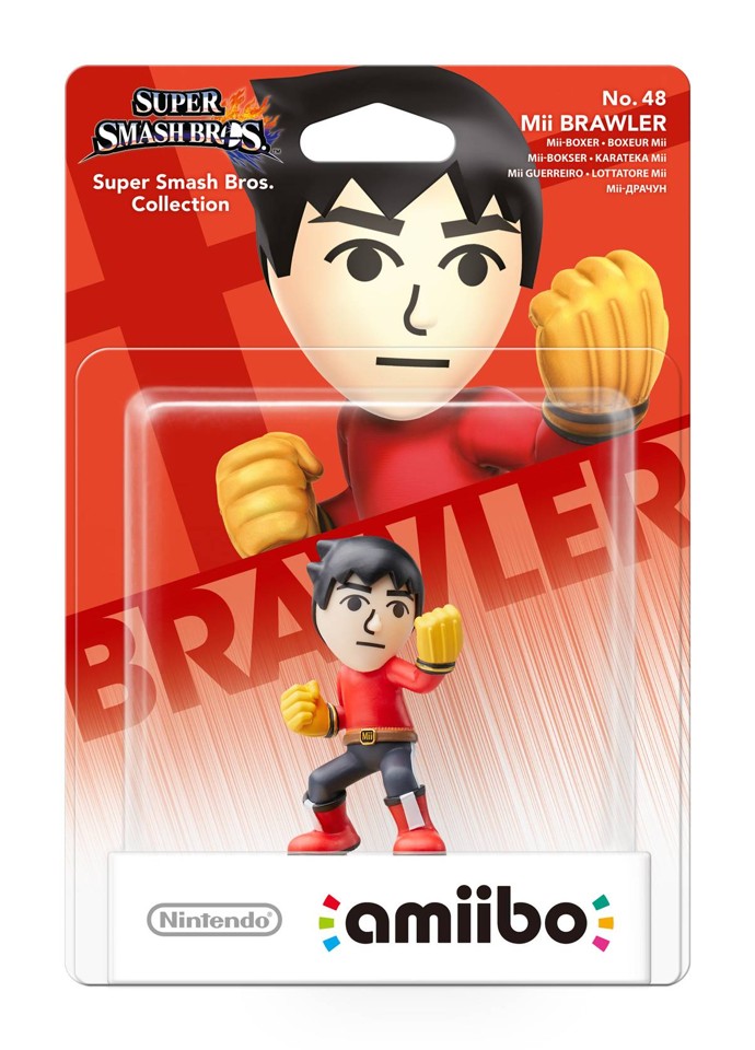 Nintendo Amiibo Figurine Mii Brawler