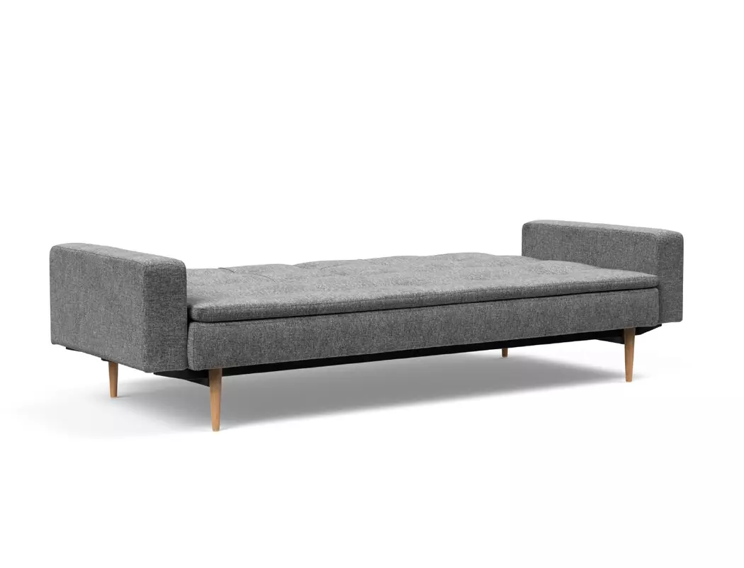 Schlafsofa mit Armlehnen Dublexo Styletto hell
