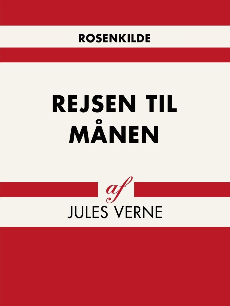 Rejsen Til Månen - Jules Vernes - Bog