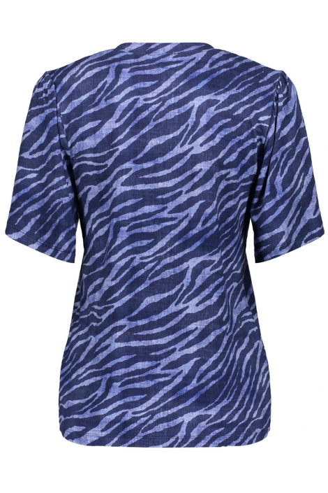 Geisha blauwe dames t-shirt