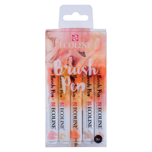 Talens ECOLINE® Brush Pen Marker-Sets, 5er