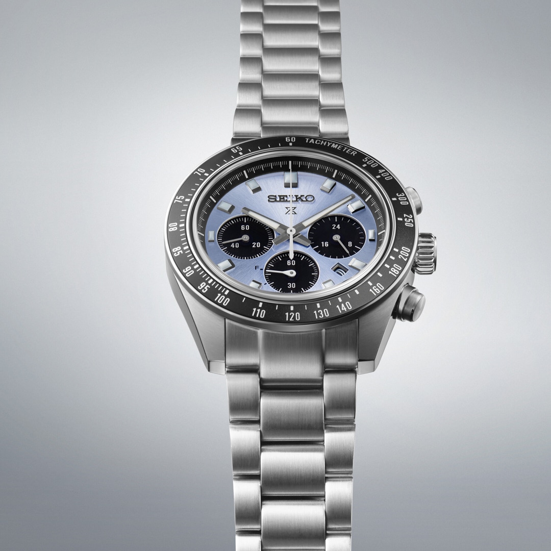 Seiko Prospex Speedtimer Solar Chronograph Crystal Trophy
