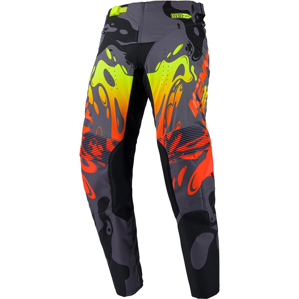 Kenny - Pantalon Performance Steel Gris / Noir / Jaune fluo / Orange