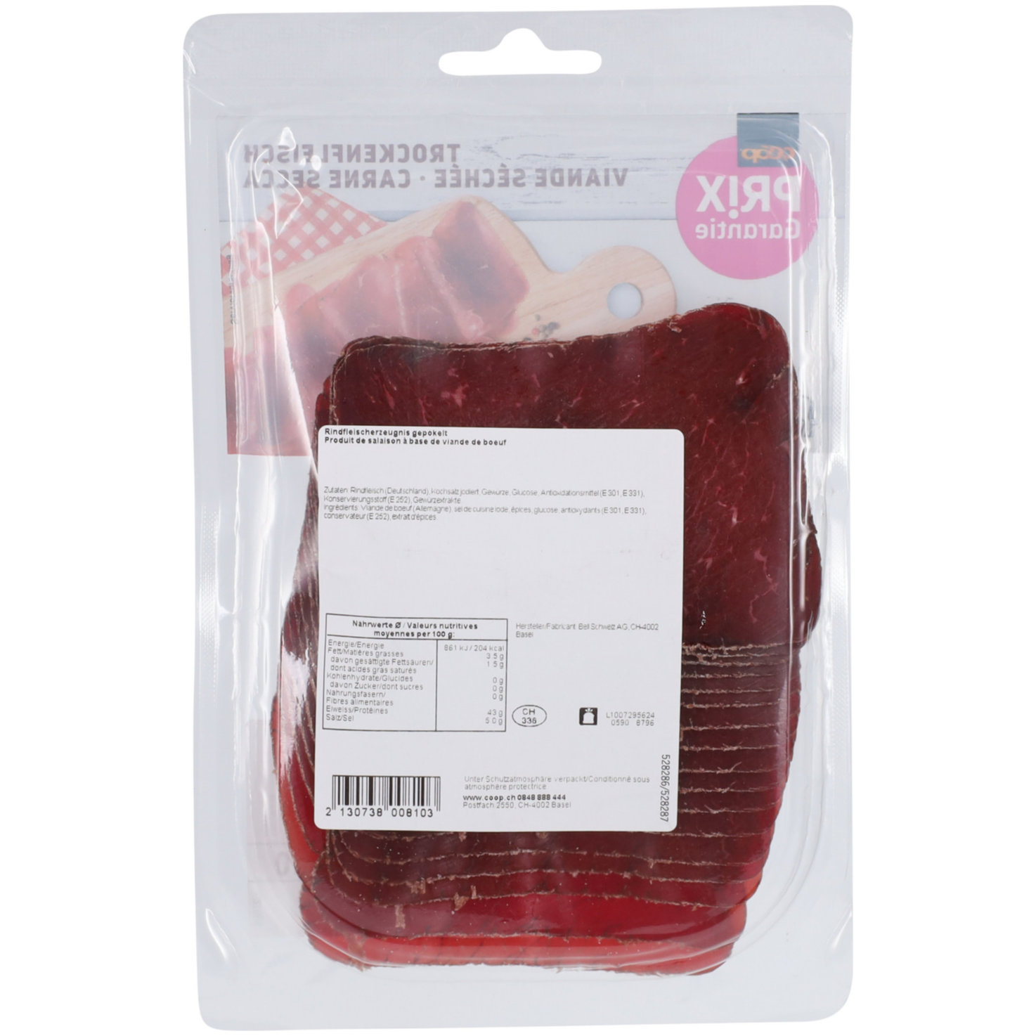 Prix Garantie Trockenfleisch ca. 140g