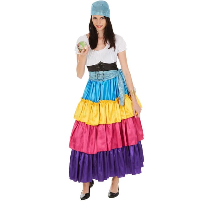 Spåkone kostume