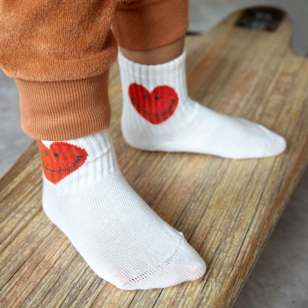 Lässig Tennis Socks GOTS Little Gang Smile 3pcs
