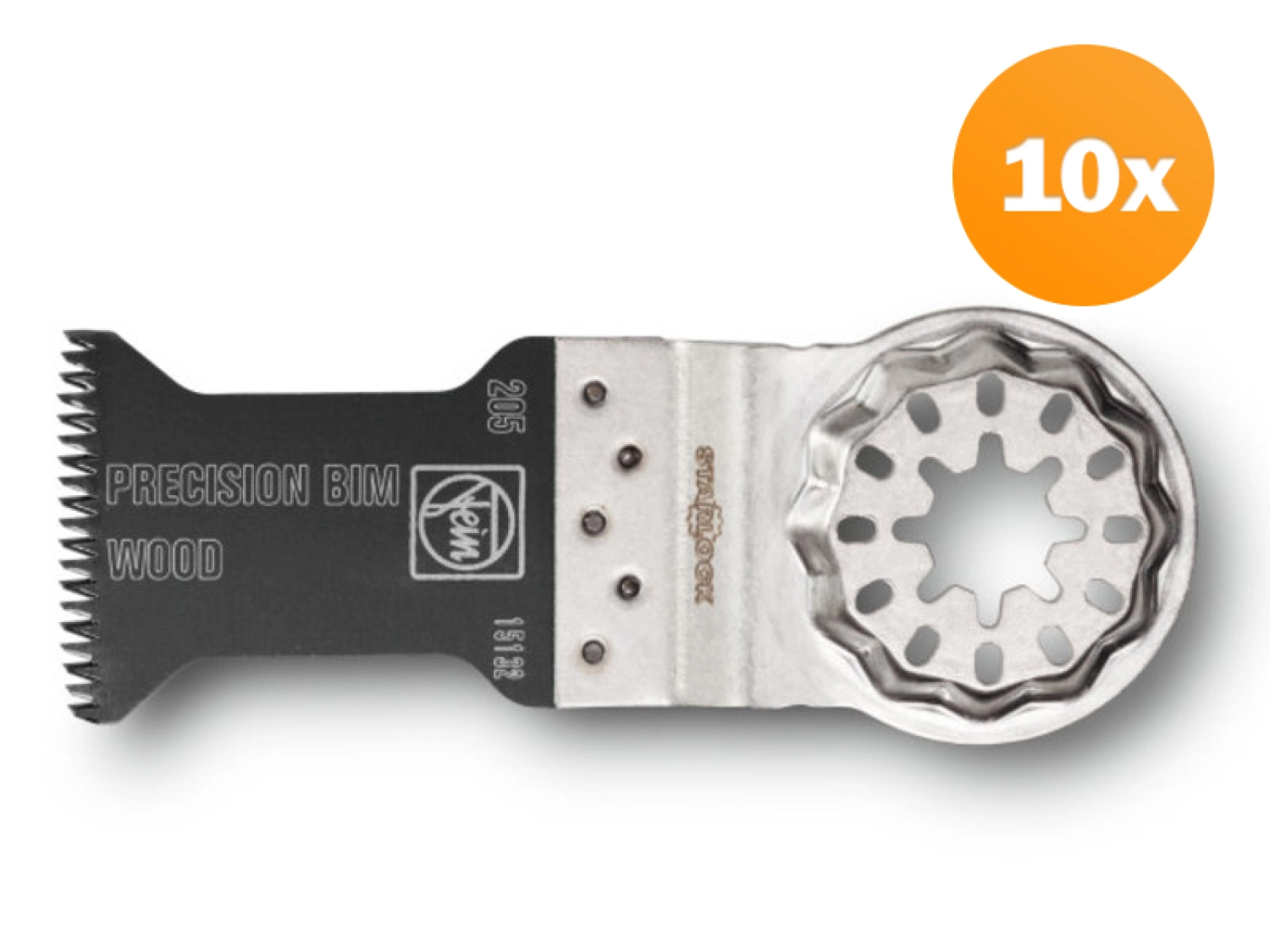 Fein 63502205240 E-Cut Precision BIM zaagblad (10st) - SL - 50 x 35 mm (205)