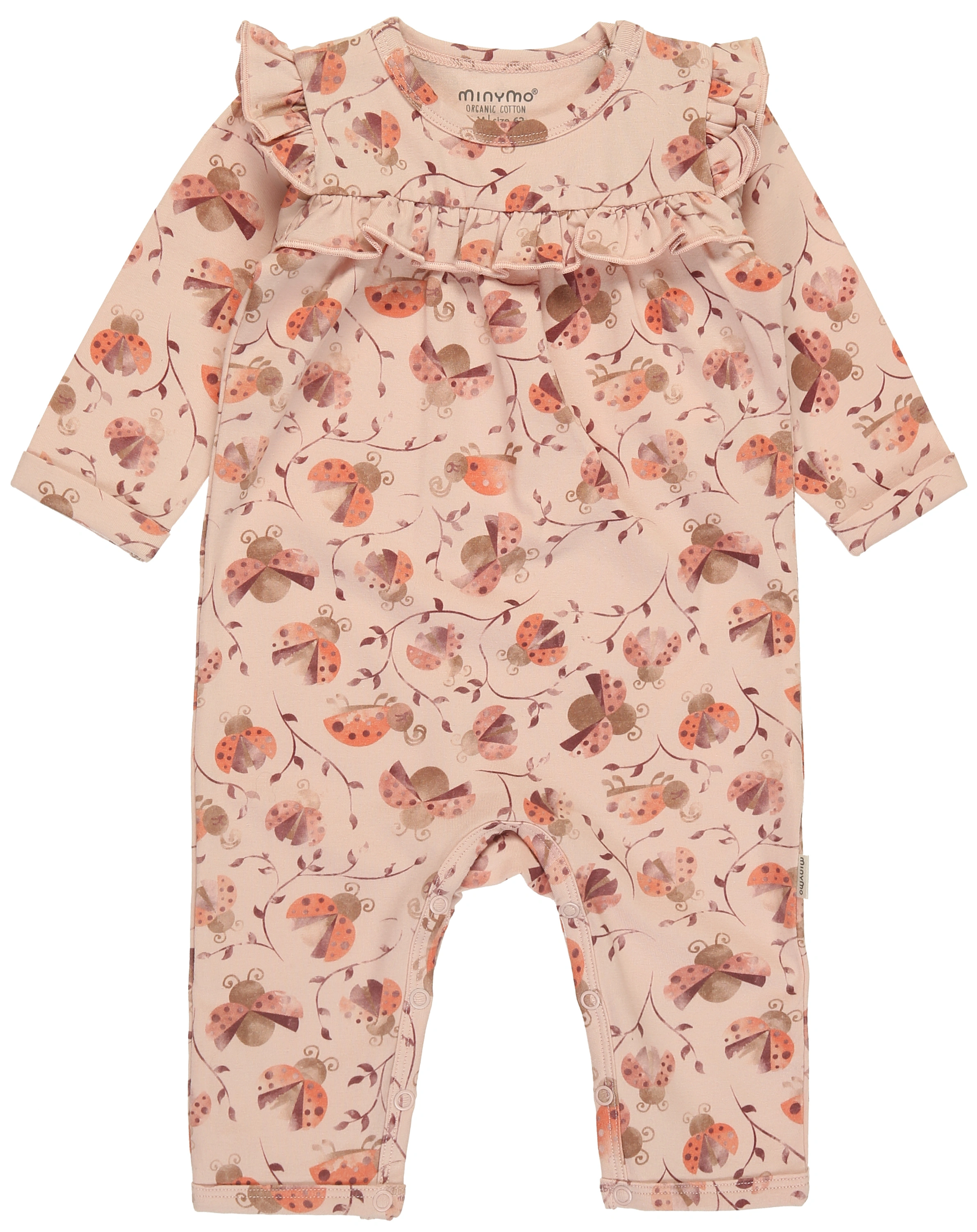 Strampler COCCINELLE in peach whip