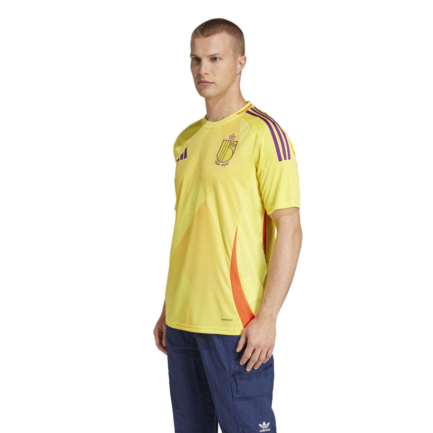 Adidas België Red Flames Uitshirt 2025-2027 Heren