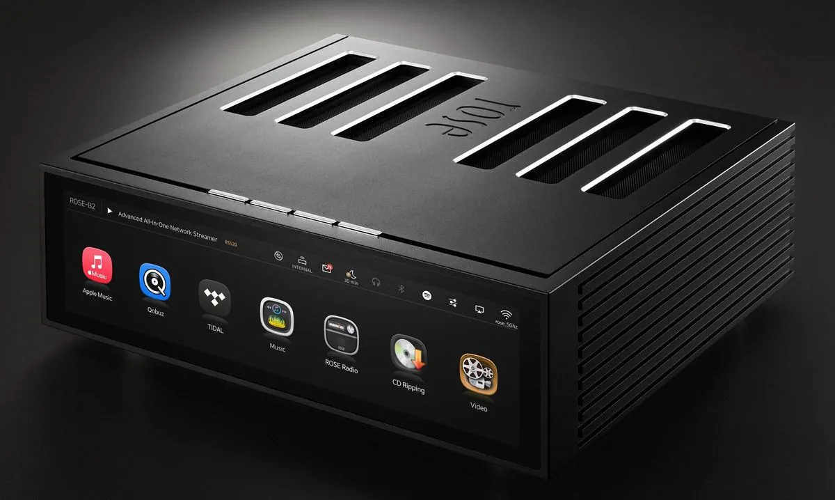 Rose RS520 Noir Amplis hi-fi stéréo