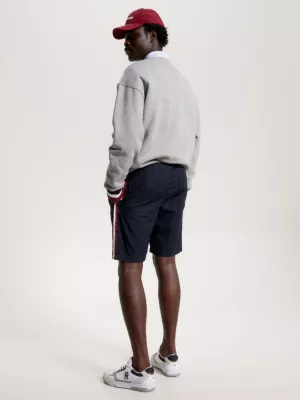 Shorts Harlem com cordão ajustável e modelagem relaxada