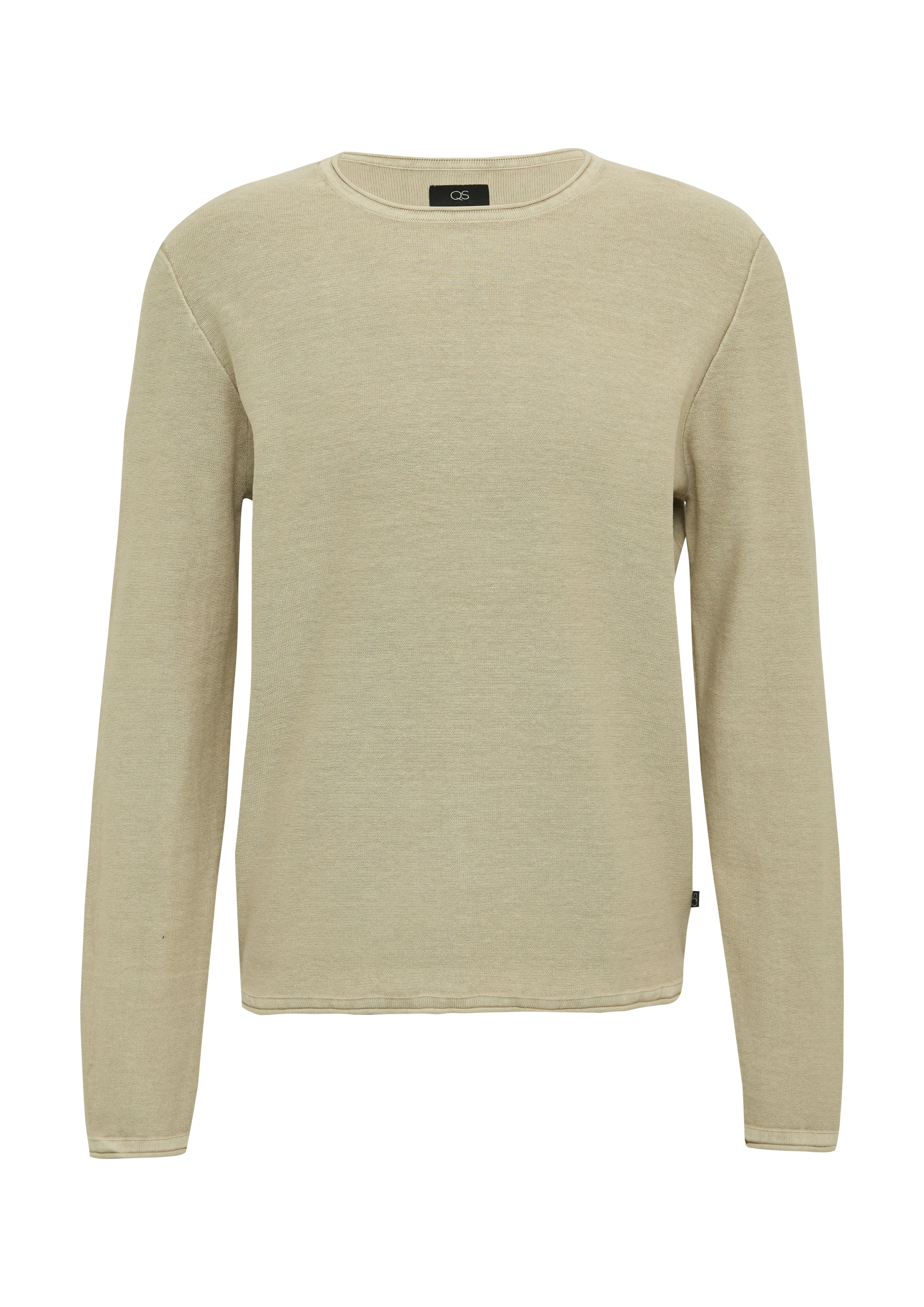 QS Strickpullover , mit Rollkante