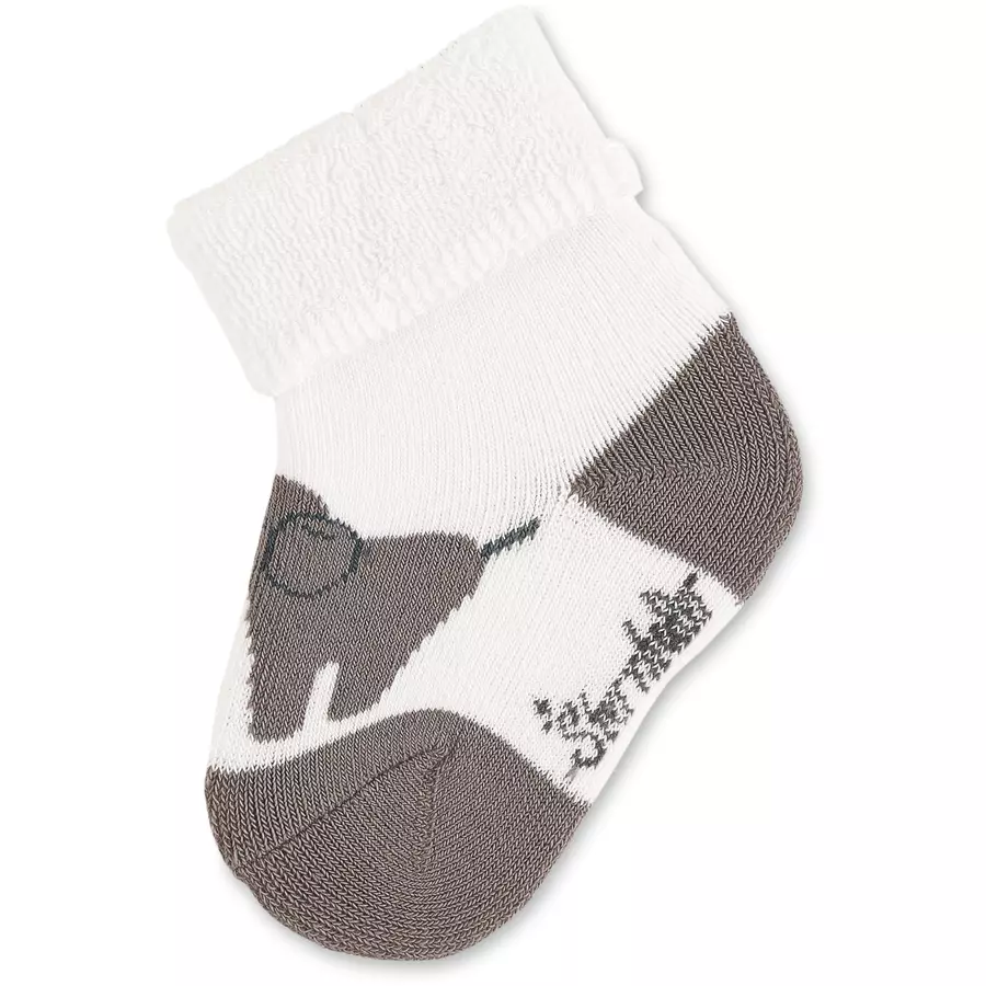 Sterntaler Baby-Söckchen Doppelpack Eddy ecru