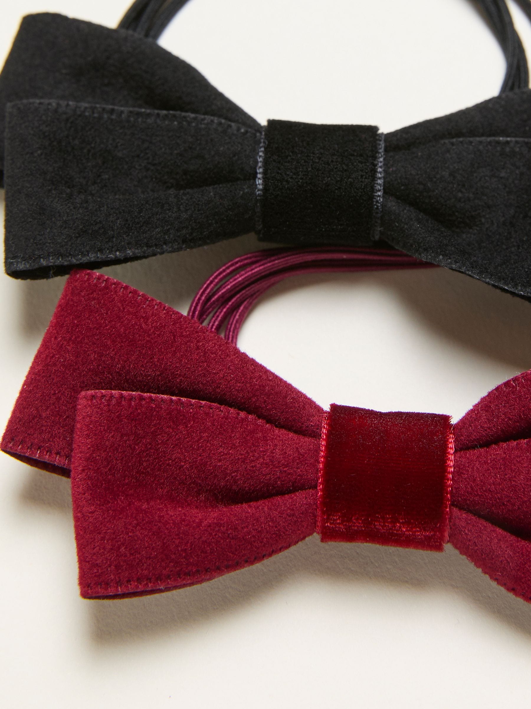 FatFace 2 Pack Bow Hair Ties