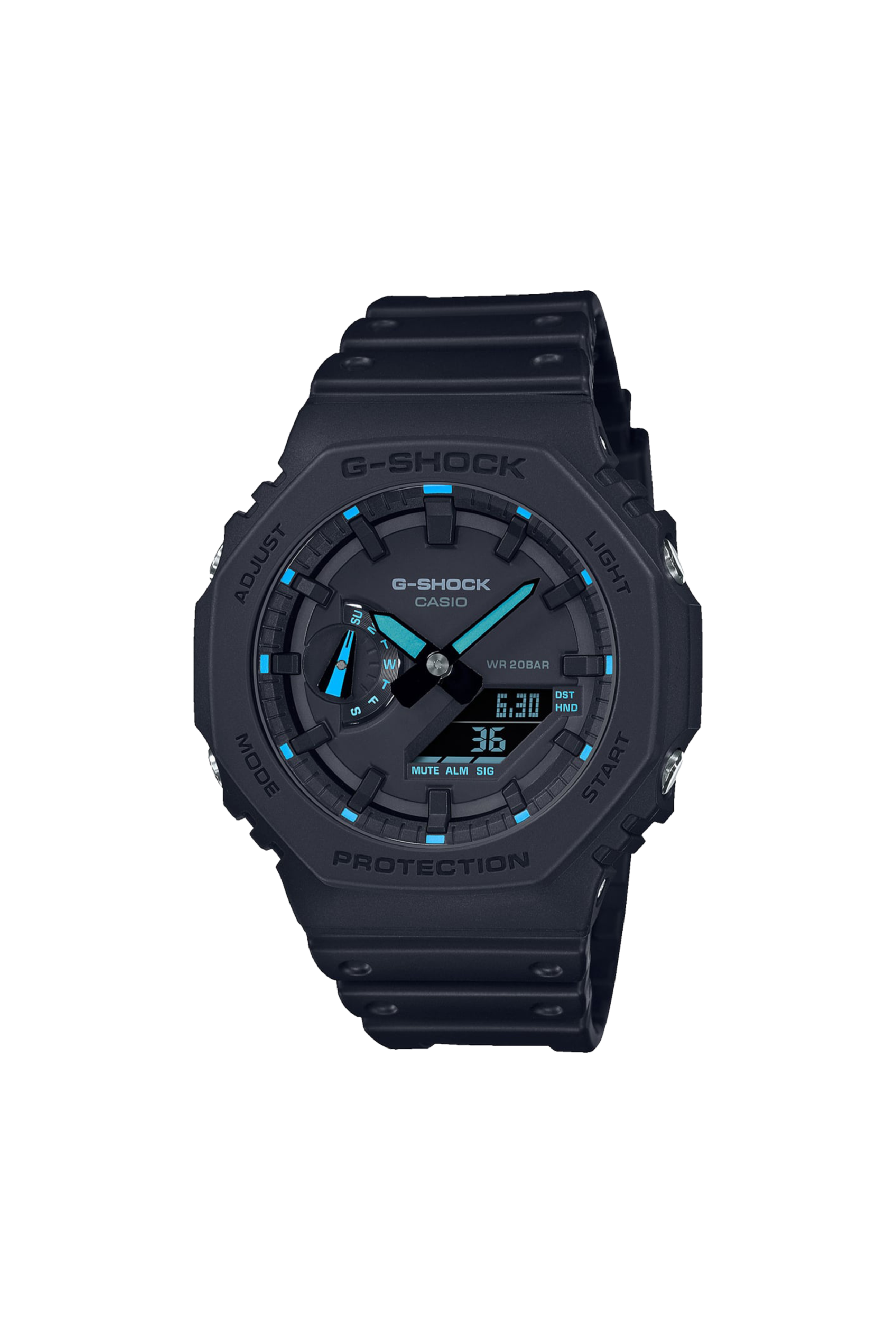 G-SHOCK Montre GA-2100 Bleu
