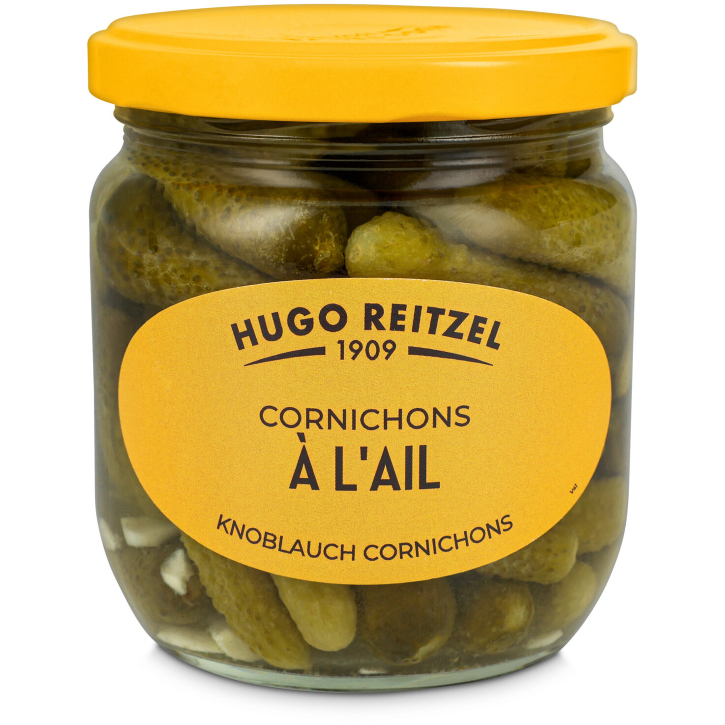Hugo Reitzel Cornichons Knoblauch