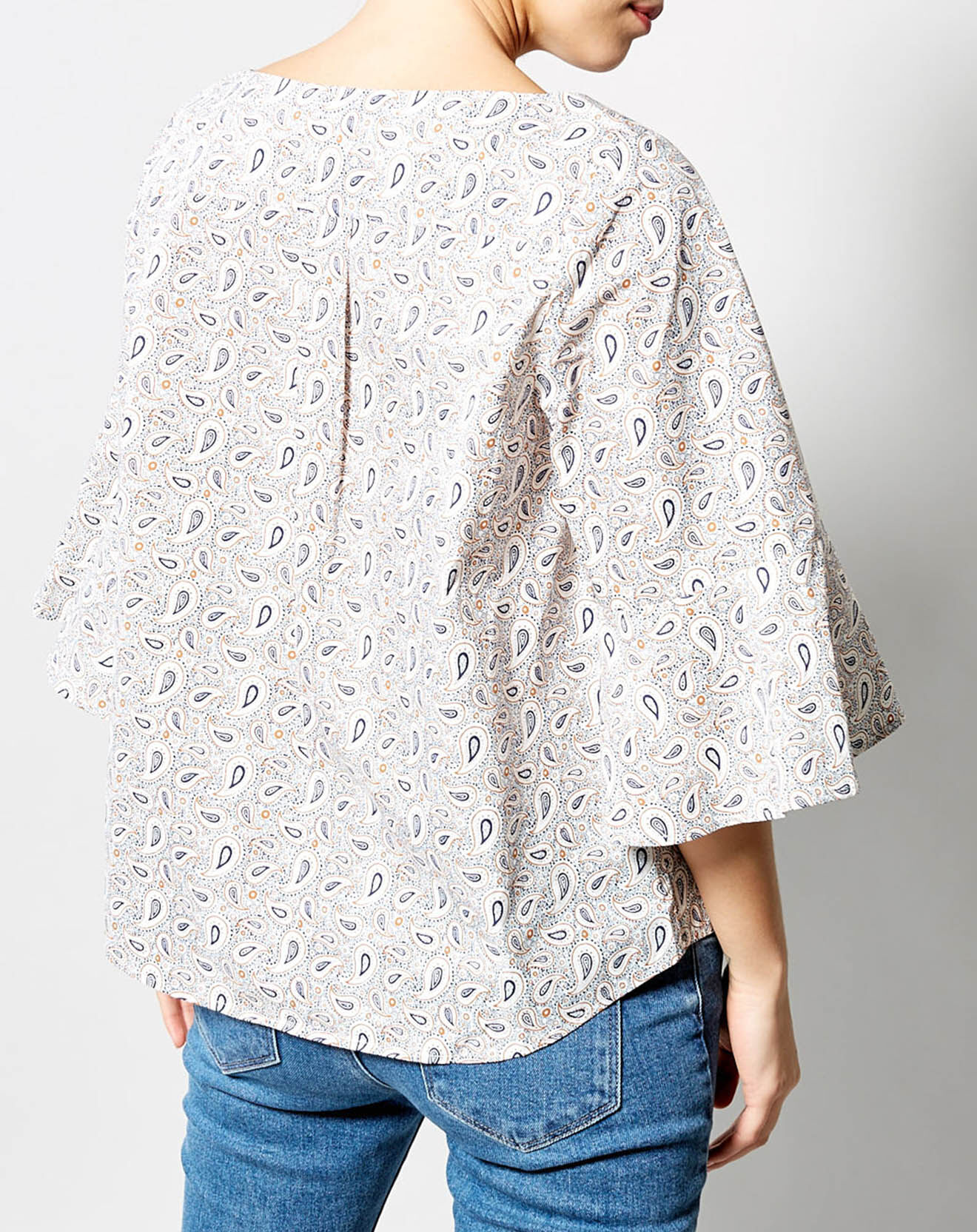 Karl Marc John Top French en Coton ample crème