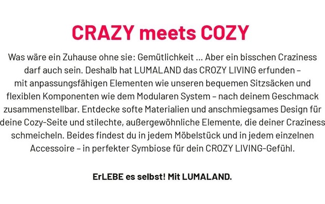 Lumaland Sitzsack »Hippo«
