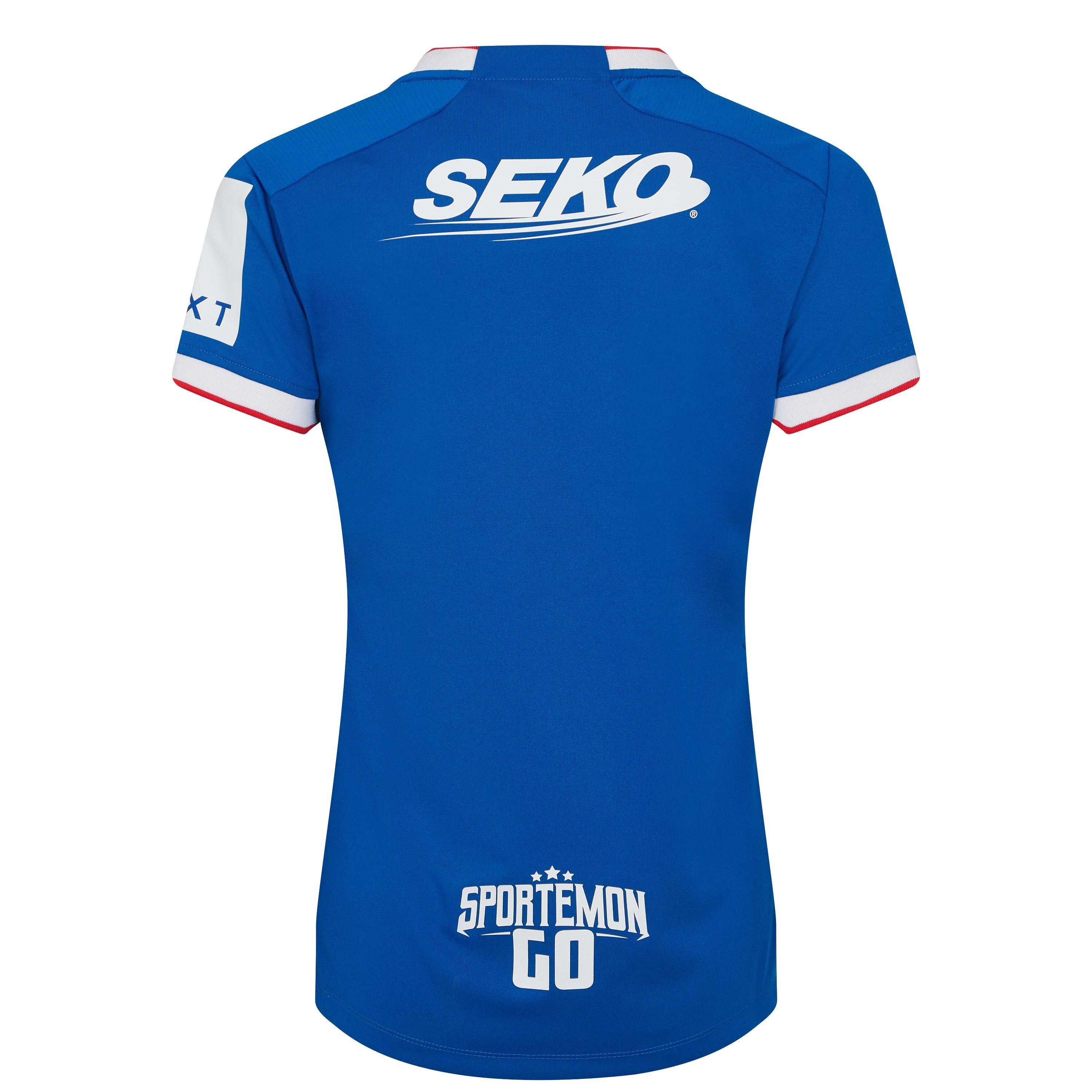 Castore Rangers Home Shirt 2022 2023 Womens