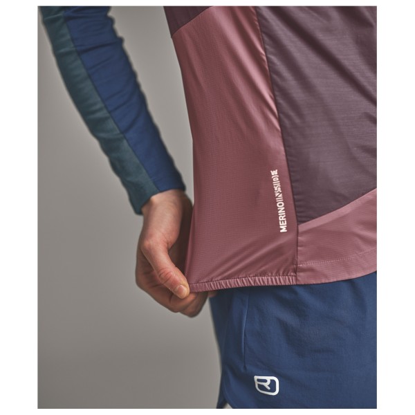 Ortovox - Women's Trace Windbreaker Vest - Gilet en laine mérinos
