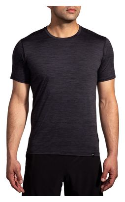 Maillot manches courtes Brooks Luxe Run Noir Homme