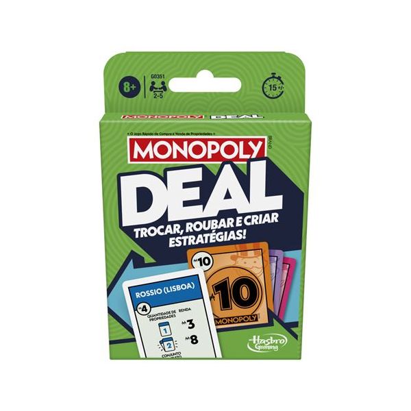 Hasbro Jogo de Cartas Monopoly Deal