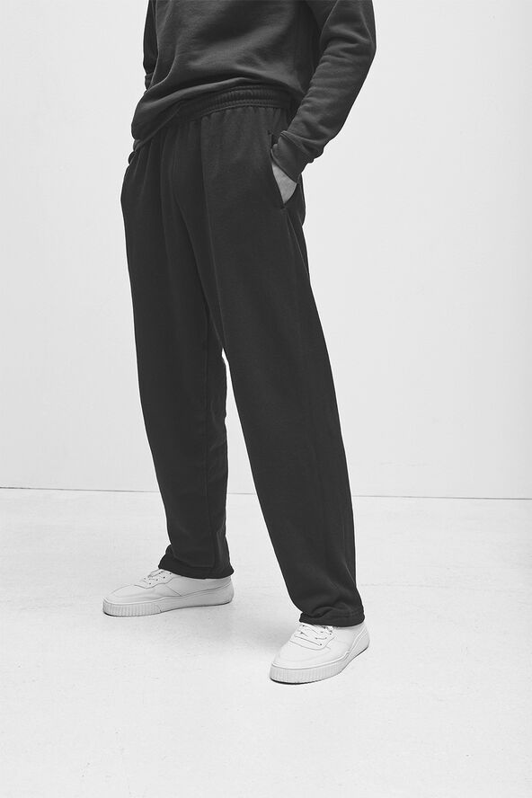 Fruit of the Loom | Classic Open Hem Jog Pants Black