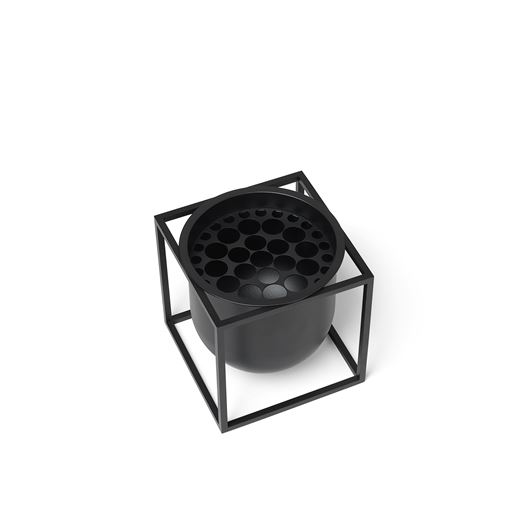 Audo Kubus Flowerpot 14, Sort
