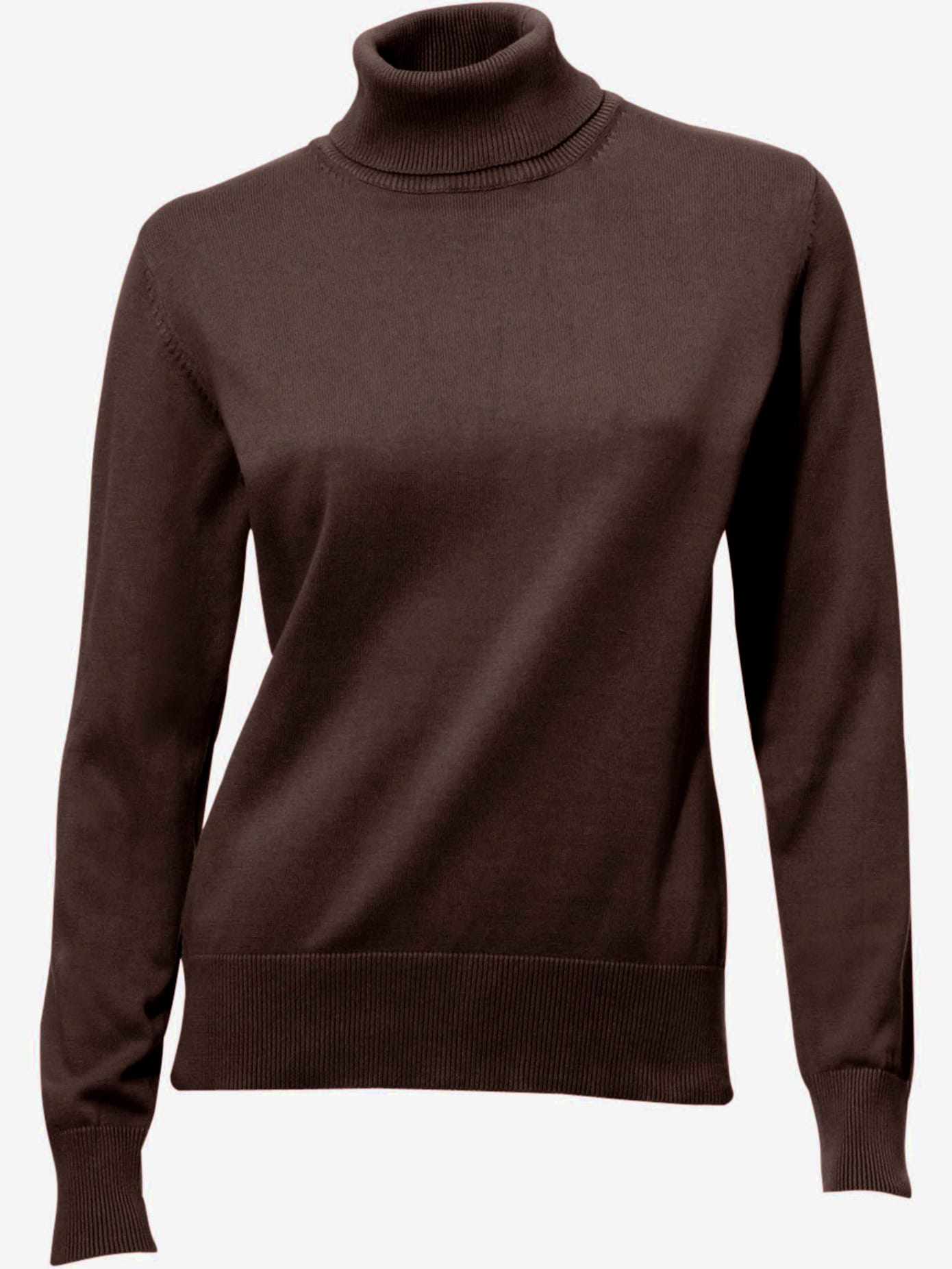 Pull à col roulé superbe basique facile à associer