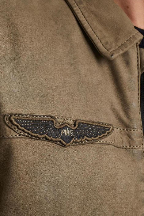 PME legend bruine heren leren jas