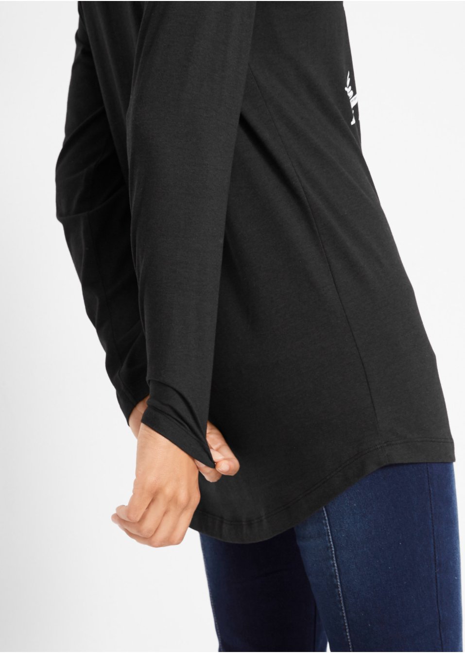 T-shirt long à manches longues