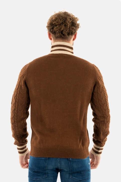 Pull hiver yes zee m848 ha00 0209 marrone